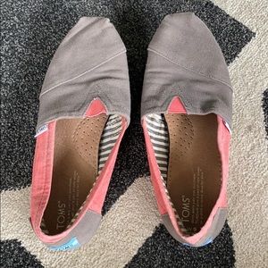 Pink and Grey Toms